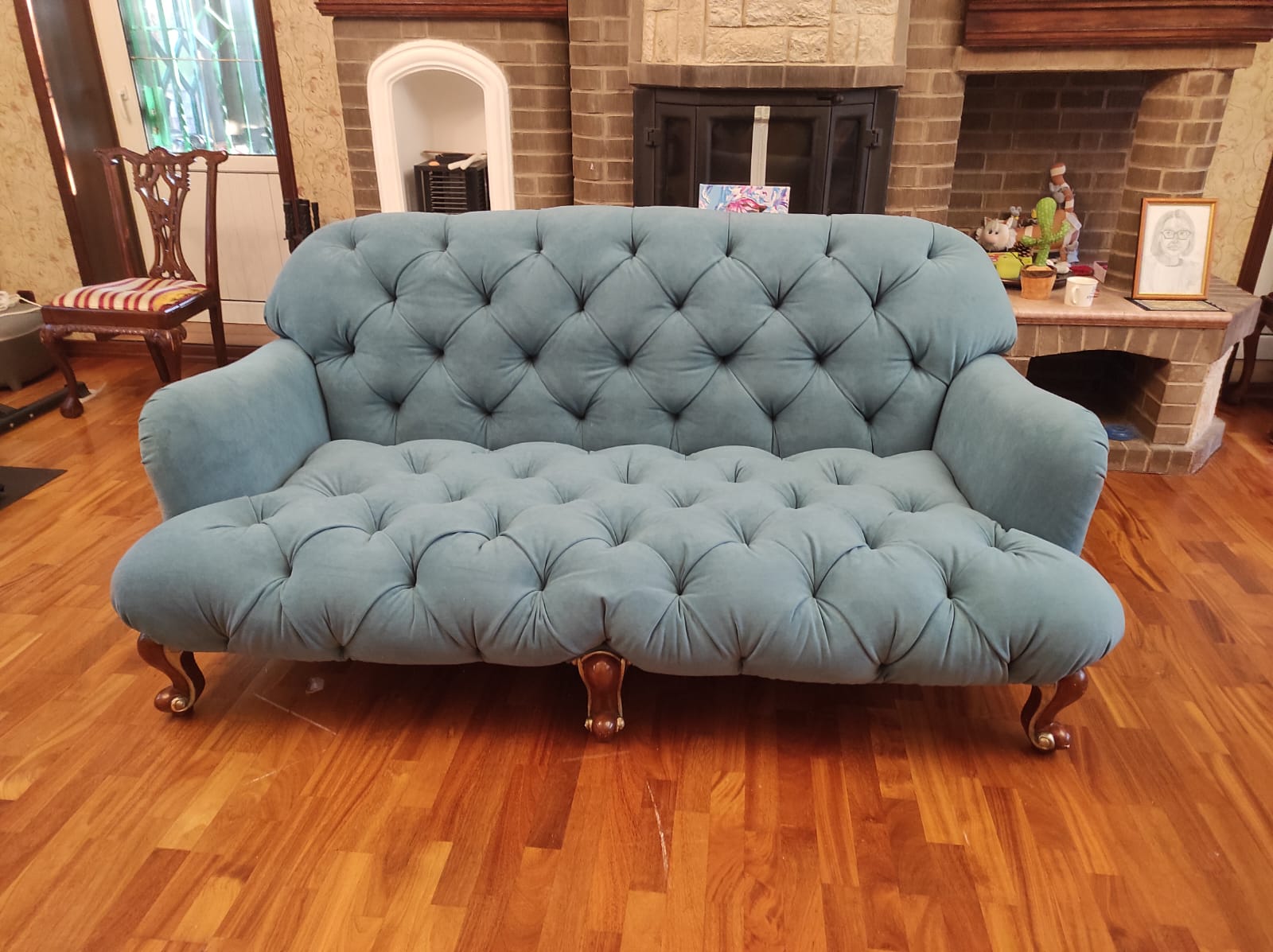 Перетяжка дивана. Крымск