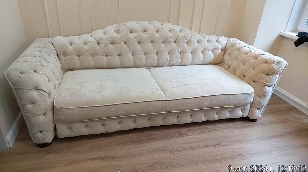 Замена обивки дивана на дому. Крымск